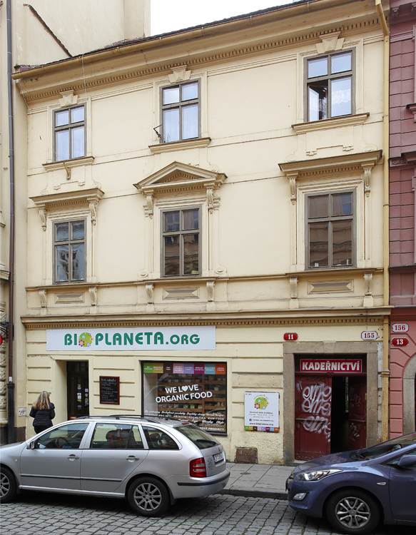 Dvůr domu v Andělské ulici zdobila kuchyňská zahrádka!                                              